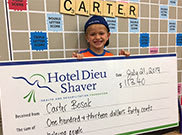 Carter Bosak | Third Party Event Application | Donation | Hotel Dieu Shaver Foundation